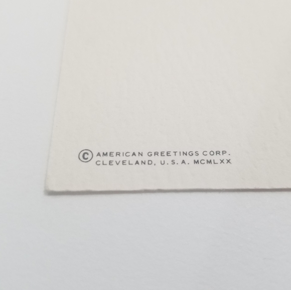 1970 Hi Brows American Greetings Birthday Card - Picture 6 of 8